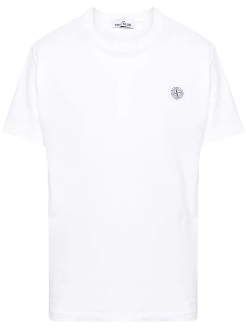 T-shirt toppa con  logo Stone Island | 801523757A0001